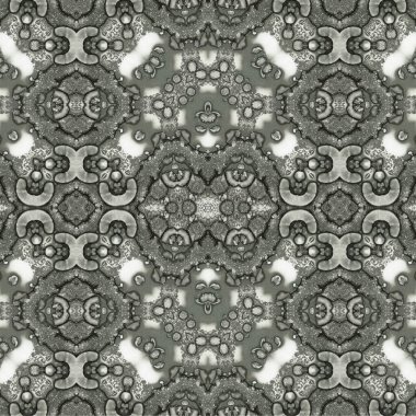 Kusursuz kaleydoskop deseni. Soyut etnik köken. Kusursuz bir doku. Yaratıcı bir geçmiş. Çizimler