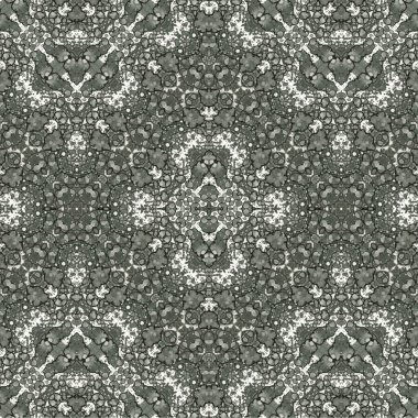 Kusursuz kaleydoskop deseni. Soyut etnik köken. Kusursuz bir doku. Yaratıcı bir geçmiş. Çizimler