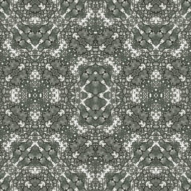 Kusursuz kaleydoskop deseni. Soyut etnik köken. Kusursuz bir doku. Yaratıcı bir geçmiş. Çizimler