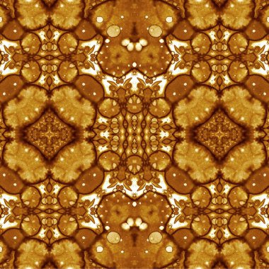 Kusursuz kaleydoskop deseni. Soyut etnik köken. Kusursuz bir doku. Yaratıcı bir geçmiş. Çizimler