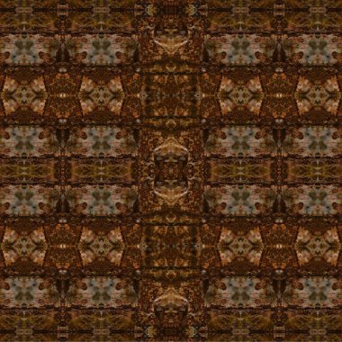 Kusursuz kaleydoskop deseni. Soyut etnik köken. Kusursuz bir doku. Yaratıcı bir geçmiş. Çizimler