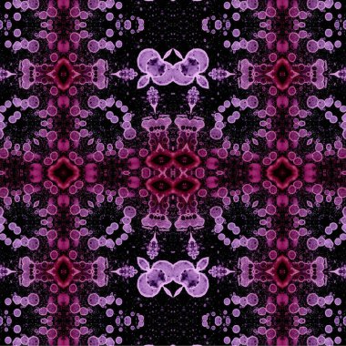 Kusursuz kaleydoskop deseni. Soyut etnik köken. Kusursuz bir doku. Yaratıcı bir geçmiş. Çizimler