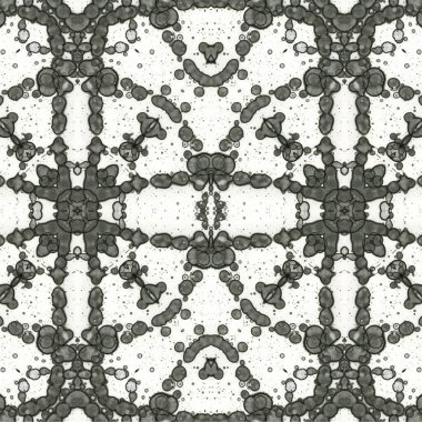 Kusursuz kaleydoskop deseni. Soyut etnik köken. Kusursuz bir doku. Yaratıcı bir geçmiş. Çizimler