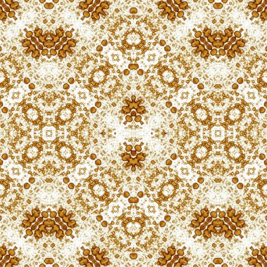 Kusursuz kaleydoskop deseni. Soyut etnik köken. Kusursuz bir doku. Yaratıcı bir geçmiş. Çizimler