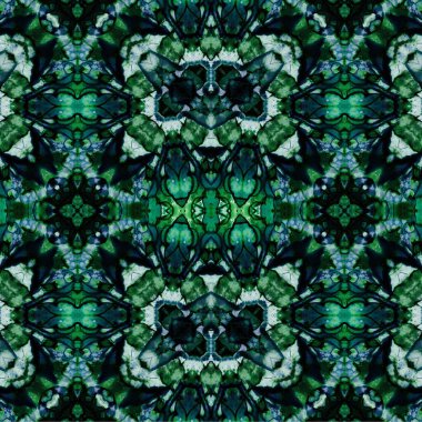 Kusursuz kaleydoskop deseni. Soyut etnik köken. Kusursuz bir doku. Yaratıcı bir geçmiş. Çizimler