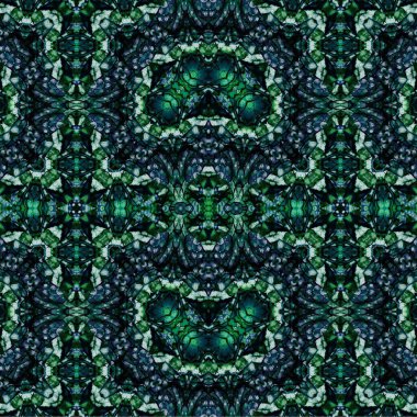 Kusursuz kaleydoskop deseni. Soyut etnik köken. Kusursuz bir doku. Yaratıcı bir geçmiş. Çizimler