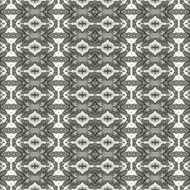 Kusursuz kaleydoskop deseni. Soyut etnik köken. Kusursuz bir doku. Yaratıcı bir geçmiş. Çizimler