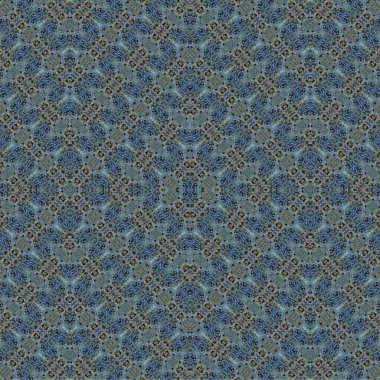 Kusursuz kaleydoskop deseni. Soyut etnik köken. Kusursuz bir doku. Yaratıcı bir geçmiş. Çizimler