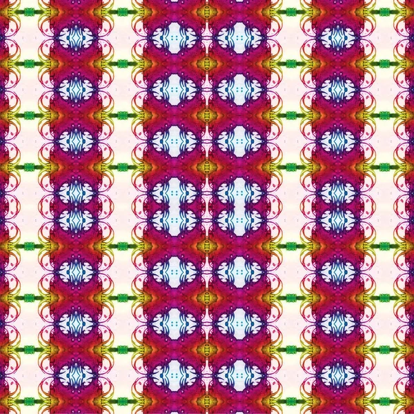 Kusursuz kaleydoskop deseni. Soyut etnik köken. Kusursuz bir doku. Yaratıcı bir geçmiş. Çizimler