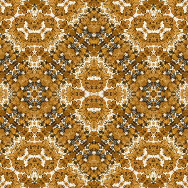 Kusursuz kaleydoskop deseni. Soyut etnik köken. Kusursuz bir doku. Yaratıcı bir geçmiş. Çizimler