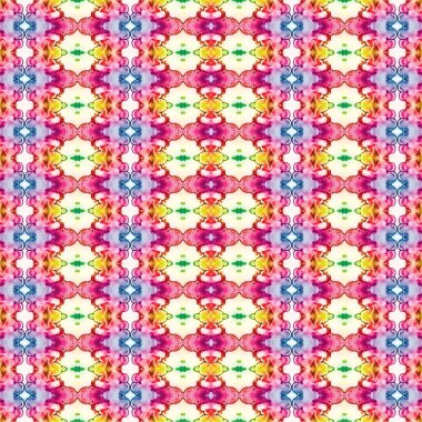 Kusursuz kaleydoskop deseni. Soyut etnik köken. Kusursuz bir doku. Yaratıcı bir geçmiş. Çizimler