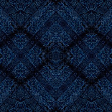 Kusursuz kaleydoskop deseni. Soyut etnik köken. Kusursuz bir doku. Yaratıcı bir geçmiş. Çizimler