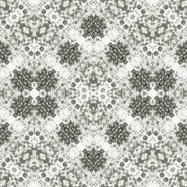 Kusursuz kaleydoskop deseni. Soyut etnik köken. Kusursuz bir doku. Yaratıcı bir geçmiş. Çizimler