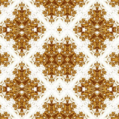 Kusursuz kaleydoskop deseni. Soyut etnik köken. Kusursuz bir doku. Yaratıcı bir geçmiş. Çizimler