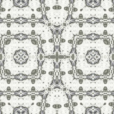 Kusursuz kaleydoskop deseni. Soyut etnik köken. Kusursuz bir doku. Yaratıcı bir geçmiş. Çizimler