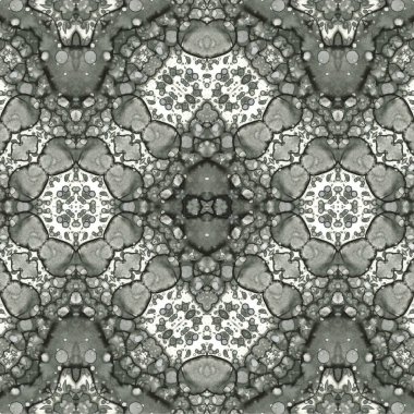 Kusursuz kaleydoskop deseni. Soyut etnik köken. Kusursuz bir doku. Yaratıcı bir geçmiş. Çizimler