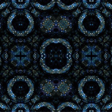 Kusursuz kaleydoskop deseni. Soyut etnik köken. Kusursuz bir doku. Yaratıcı bir geçmiş. Çizimler