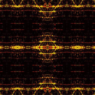 Kusursuz kaleydoskop deseni. Soyut etnik köken. Kusursuz bir doku. Yaratıcı bir geçmiş. Çizimler