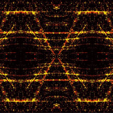 Kusursuz kaleydoskop deseni. Soyut etnik köken. Kusursuz bir doku. Yaratıcı bir geçmiş. Çizimler