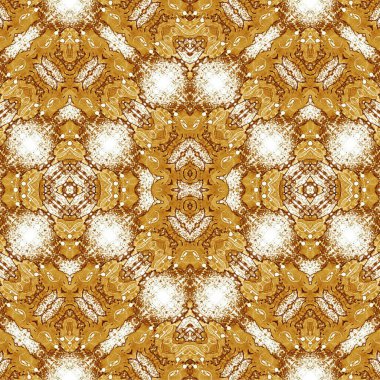 Kusursuz kaleydoskop deseni. Soyut etnik köken. Kusursuz bir doku. Yaratıcı bir geçmiş. Çizimler