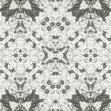 Kusursuz kaleydoskop deseni. Soyut etnik köken. Kusursuz bir doku. Yaratıcı bir geçmiş. Çizimler