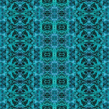 Kusursuz kaleydoskop deseni. Soyut etnik köken. Kusursuz bir doku. Yaratıcı bir geçmiş. Çizimler