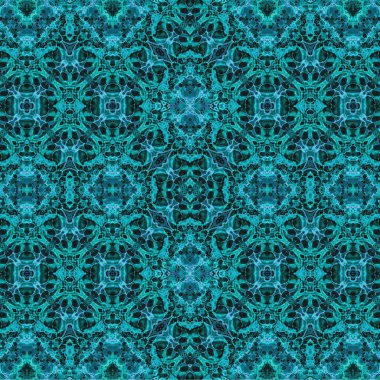 Kusursuz kaleydoskop deseni. Soyut etnik köken. Kusursuz bir doku. Yaratıcı bir geçmiş. Çizimler