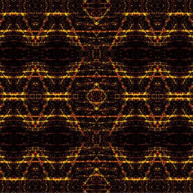 Kusursuz kaleydoskop deseni. Soyut etnik köken. Kusursuz bir doku. Yaratıcı bir geçmiş. Çizimler