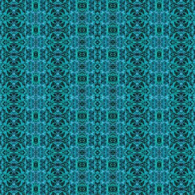 Kusursuz kaleydoskop deseni. Soyut etnik köken. Kusursuz bir doku. Yaratıcı bir geçmiş. Çizimler