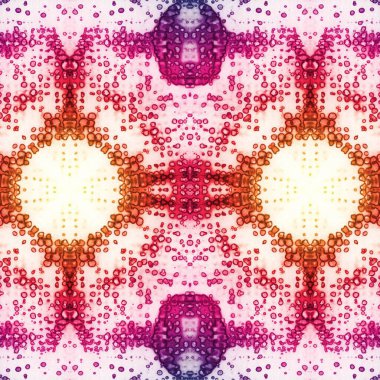 Kusursuz kaleydoskop deseni. Soyut etnik köken. Kusursuz bir doku. Yaratıcı bir geçmiş. Çizimler