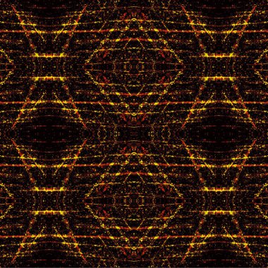 Kusursuz kaleydoskop deseni. Soyut etnik köken. Kusursuz bir doku. Yaratıcı bir geçmiş. Çizimler