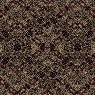 Kusursuz kaleydoskop deseni. Soyut etnik köken. Kusursuz bir doku. Yaratıcı bir geçmiş. Çizimler