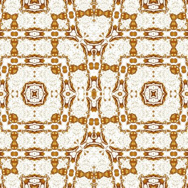 Kusursuz kaleydoskop deseni. Soyut etnik köken. Kusursuz bir doku. Yaratıcı bir geçmiş. Çizimler