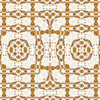 Kusursuz kaleydoskop deseni. Soyut etnik köken. Kusursuz bir doku. Yaratıcı bir geçmiş. Çizimler