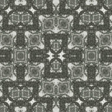 Kusursuz kaleydoskop deseni. Soyut etnik köken. Kusursuz bir doku. Yaratıcı bir geçmiş. Çizimler