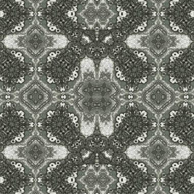 Kusursuz kaleydoskop deseni. Soyut etnik köken. Kusursuz bir doku. Yaratıcı bir geçmiş. Çizimler