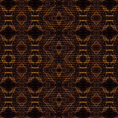 Kusursuz kaleydoskop deseni. Soyut etnik köken. Kusursuz bir doku. Yaratıcı bir geçmiş. Çizimler