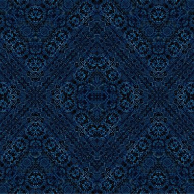 Kusursuz kaleydoskop deseni. Soyut etnik köken. Kusursuz bir doku. Yaratıcı bir geçmiş. Çizimler