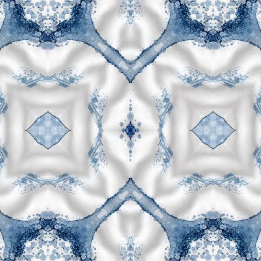 Kusursuz kaleydoskop deseni. Soyut etnik köken. Kusursuz bir doku. Yaratıcı bir geçmiş. Çizimler