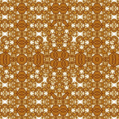 Kusursuz kaleydoskop deseni. Soyut etnik köken. Kusursuz bir doku. Yaratıcı bir geçmiş. Çizimler