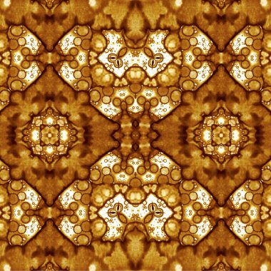 Kusursuz kaleydoskop deseni. Soyut etnik köken. Kusursuz bir doku. Yaratıcı bir geçmiş. Çizimler