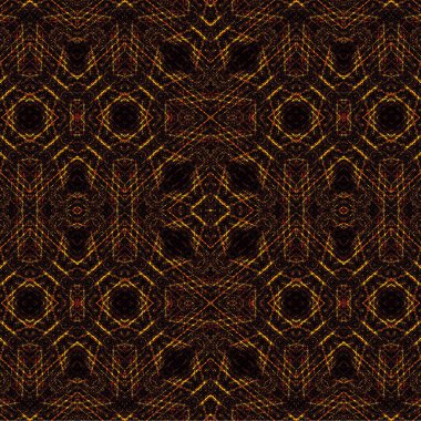 Kusursuz kaleydoskop deseni. Soyut etnik köken. Kusursuz bir doku. Yaratıcı bir geçmiş. Çizimler