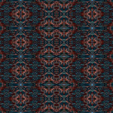 Kusursuz kaleydoskop deseni. Soyut etnik köken. Kusursuz bir doku. Yaratıcı bir geçmiş. Çizimler