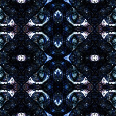 Kusursuz kaleydoskop deseni. Soyut etnik köken. Kusursuz bir doku. Yaratıcı bir geçmiş. Çizimler