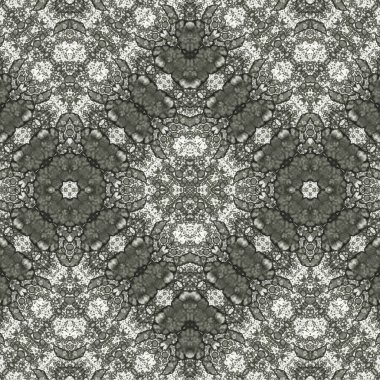 Kusursuz kaleydoskop deseni. Soyut etnik köken. Kusursuz bir doku. Yaratıcı bir geçmiş. Çizimler