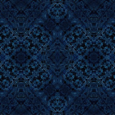 Kusursuz kaleydoskop deseni. Soyut etnik köken. Kusursuz bir doku. Yaratıcı bir geçmiş. Çizimler