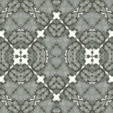 Kusursuz kaleydoskop deseni. Soyut etnik köken. Kusursuz bir doku. Yaratıcı bir geçmiş. Çizimler