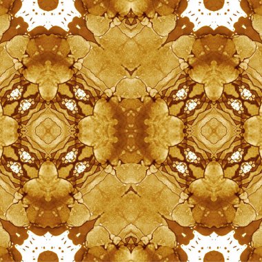 Kusursuz kaleydoskop deseni. Soyut etnik köken. Kusursuz bir doku. Yaratıcı bir geçmiş. Çizimler