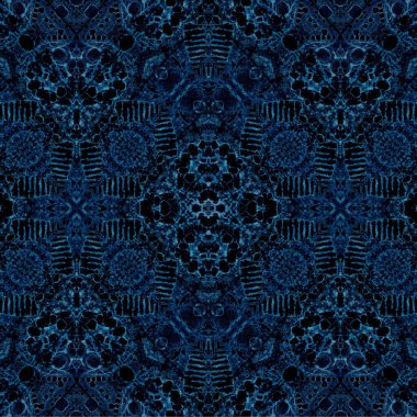 Kusursuz kaleydoskop deseni. Soyut etnik köken. Kusursuz bir doku. Yaratıcı bir geçmiş. Çizimler