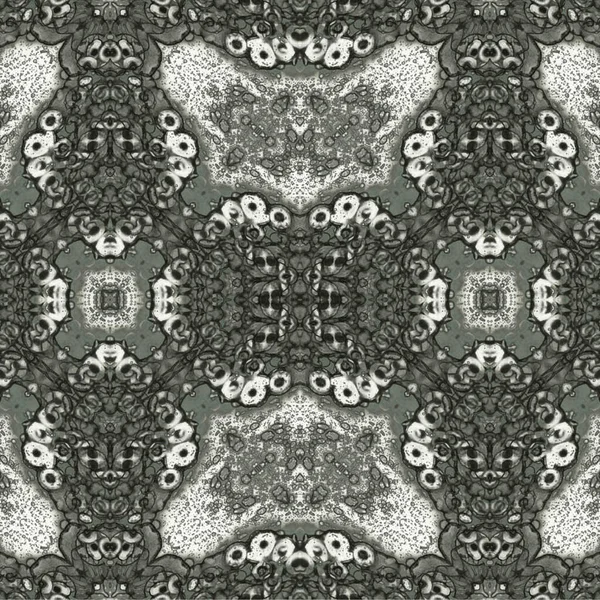 Kusursuz kaleydoskop deseni. Soyut etnik köken. Kusursuz bir doku. Yaratıcı bir geçmiş. Çizimler